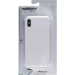 Coque souple transparente pour IPhone X*Gifi Discount