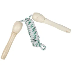 Corde à sauter poignée bois 2m*Gifi New