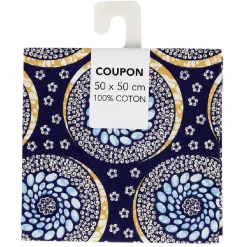 Gifi Coupon tissu 100% coton 50x50cm