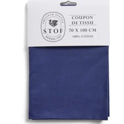 Gifi Coupon tissu coton 70x100cm bleu marine