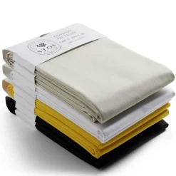 Gifi Coupon tissu coton 140x300cm noir