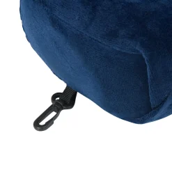 Sale Gifi Coussin à mémoire de forme pour le cou bleu marine