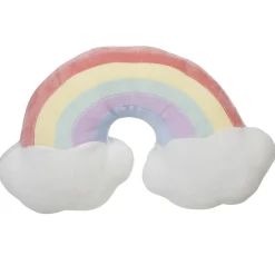 Gifi Eveil<Coussin peluche arc en ciel nuages multicolore