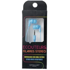 Écouteur filaire intra auriculaire L. 120 cm*Gifi Hot