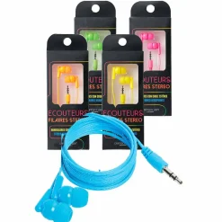 Écouteur filaire intra auriculaire L. 120 cm*Gifi Hot