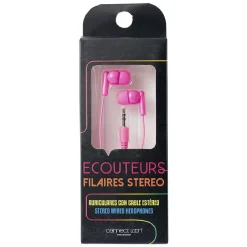 Écouteur filaire intra auriculaire L. 120 cm*Gifi Hot