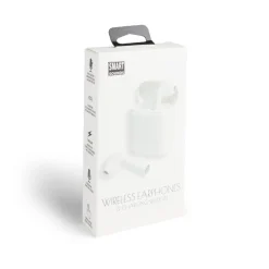 Écouteurs Bluetooth avec étui de charge blanc*Gifi