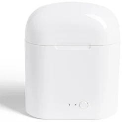 Écouteurs Bluetooth avec étui de charge blanc*Gifi
