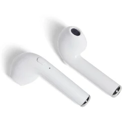 Écouteurs Bluetooth avec étui de charge blanc*Gifi