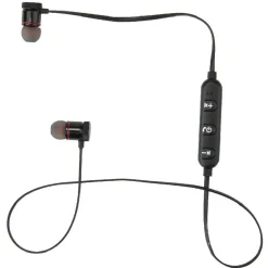 Écouteurs bluetooth Homday noir finition métal*Gifi New