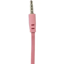 Écouteurs filaire Homday X-Pert avec boîte de rangement rose*Gifi