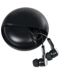 Écouteurs filaire Homday X-Pert avec boîte de rangement noir*Gifi Best
