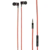 Écouteurs filaire Homday X-Pert noir rouge*Gifi Hot