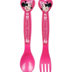 Couverts enfant plastique Minnie*Gifi