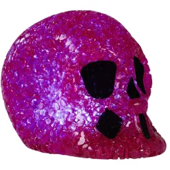 Crâne LED couleurs changeantes Halloween*Gifi New