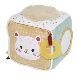 Gifi Eveil<Cube d'éveil souple motif Guépard 4 activités
