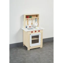 Gifi Jeux D'Imagination Et D'Imitation<Cuisine en bois et accessoires pour enfant