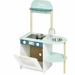 Best Gifi Cuisine en bois Storiz avec évier et four pour enfant
