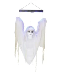 Dame blanche animée lumière et son décoration Halloween*Gifi Hot