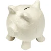 Gifi Décoration forme tirelire en papier mâché