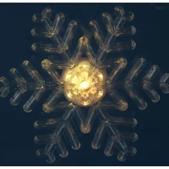 Gifi Décoration lumineuse de fenêtre 1 LED Ø11 cm