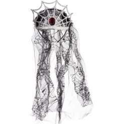 Diadème araignée avec voile pour adulte*Gifi Sale