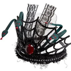 Diadème noir serpent en plastique*Gifi Outlet