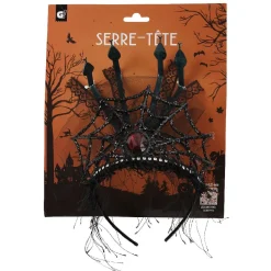 Diadème toile d'araignée et serpent*Gifi Clearance