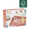 Gifi Jeux D'Imagination Et D'Imitation<Dinette service à thé et gâteau en bois certifié FSC® Storiz