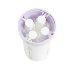 New Gifi Distributeur de voyage 4-en-1 bouchon pivotant