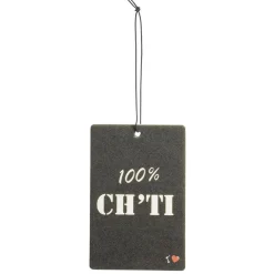Gifi Désodorisant voiture carte magique I love Ch'ti senteur vanille
