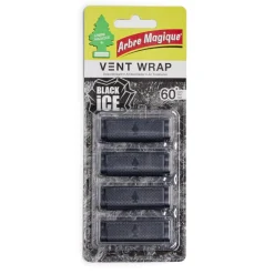 Gifi Désodorisant voiture Vent Wrap Arbre Magique senteur Black Ice