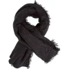 Clearance Gifi Echarpe noire acrylique