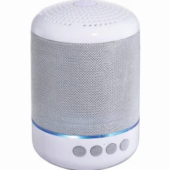 Enceinte Bluetooth Homday X-Pert cylindrique abs blanc*Gifi Outlet
