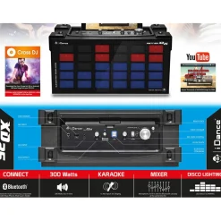 Enceinte Bluetooth iDance Disco LED et musique synchronisés 300W*Gifi Clearance