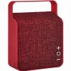 Enceinte portable Bluetooth Homday abs finition tissu rouge*Gifi Clearance