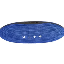 Enceinte portable Bluetooth ovale bleu 10W*Gifi Outlet