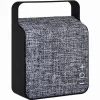 Enceinte portable Bluetooth Homday abs finition tissu gris*Gifi Best