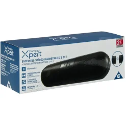 Enceinte stéréo Bluetooth fixation magnétique détachable 2 x 3W*Gifi Discount