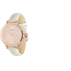 Best Gifi Ensemble montre et bracelet femme rose gold et beige