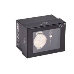 Best Gifi Ensemble montre et bracelet femme rose gold et beige