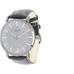 Best Gifi Ensemble montre et bracelet homme simili noir