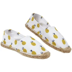 Best Gifi Espadrille Femme blanc motif ananas T36/41
