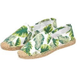 Gifi Espadrille Femme imprimé feuillage T36/40