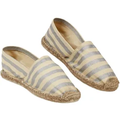 Online Gifi Espadrille Femme rayé jaune gris T36-41
