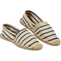 Clearance Gifi Espadrille Homme rayé bleu marine T41/45
