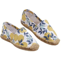 Gifi Espadrilles Femme imprimé bleu et jaune T36/40