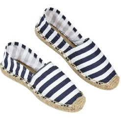 Clearance Gifi Espadrilles Femme rayé bleu et blanc T36/40