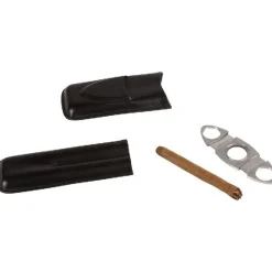 ETUI 2 CIGARES ET COUPE CIGARE*Gifi Discount