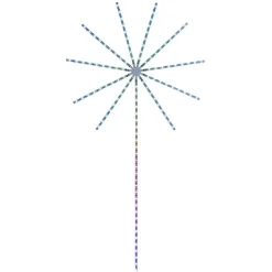 Feu d'artifice led couleurs changeantes H138cm*Gifi